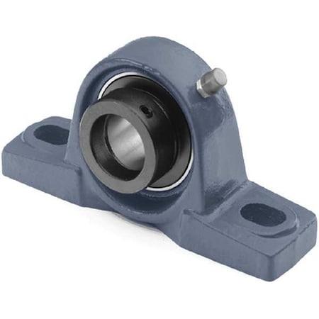 Pillow Block Bearing, Cast Iron Housing Material, Eccentric Locking Collar, Ball, 1-3/4 in Dia, Alloy Steel Insert Material MPN:HCPK209-28