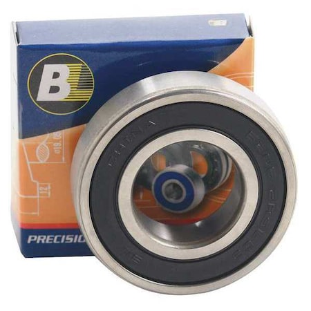 Double Sealed Miniature Ball Bearing, R4A, 1/4 in Bore Dia, 3/4 in OD, 0.2812 in W, 302 Degrees F Max Op Temp MPN:R4A 2RS PRX