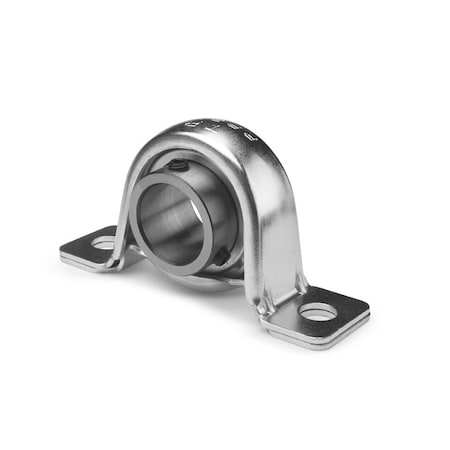 Pillow Block Bearing, Pressed Steel Housing Material, 1.1875 in Dia MPN:SAPP206-19
