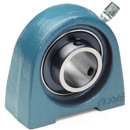 Pillow Block Bearing, Cast Iron Housing Material, Set Screw, Ball, 3/4 in Dia, Alloy Steel Insert Material MPN:UCPA204-12A