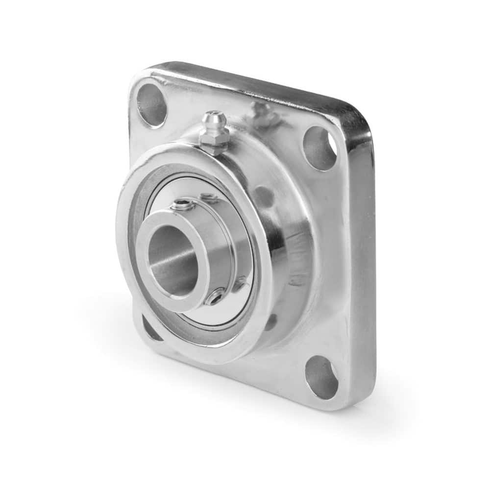 Mounted Bearings & Pillow Blocks, Bearing Insert Type: Wide Inner Ring , Bolt Hole (Center-to-center): 92mm , Housing Material: Stainless Steel  MPN:UCFSS207-35MMSS