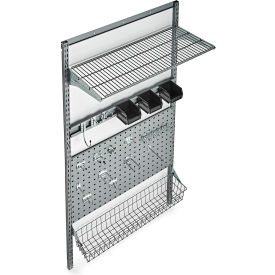 Triton Products Storability LocBoard Wall Mount Storage System Steel 33