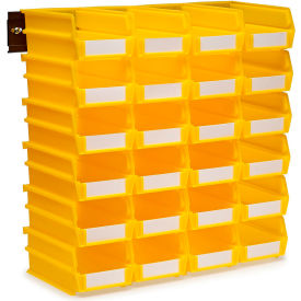 Triton Products LocBin Wall Storage w/ 24 Bins & 24 Rails 7-3/8