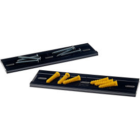Triton Products Plastic Wall Mount Rail For LocBins 8-5/8