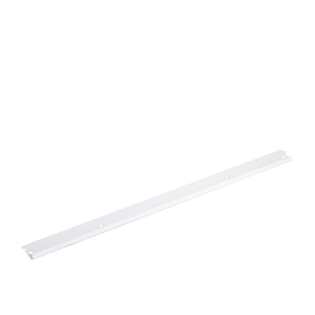 Top Track Wall Frame W/ Mounting Hardware, Epoxy Coated Steel, White, 33