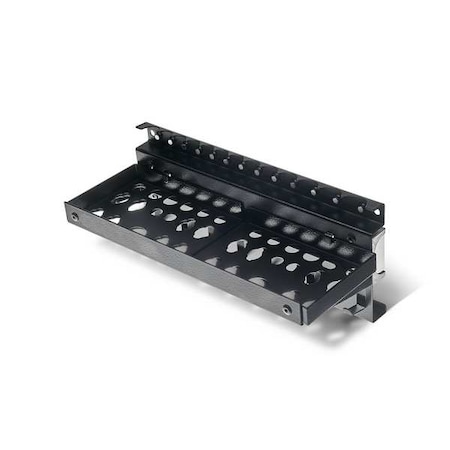 20 In. W x 5 In. D x 4.75 In. H Black Steel Magnetic Multi-Function Tool Holder MPN:KTI-72465