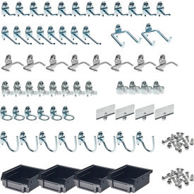 Triton Products DuraHook Kit 60 Assorted Hooks & 4 Bins 76964