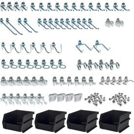 Triton Products DuraHook Kit 79 Assorted Hooks & 4 Bins 76983