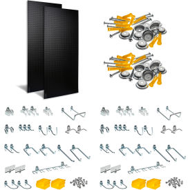 Triton Products Kit ABS Pegboard Kit w/ 48 DuraHooks and 4 Bins 24