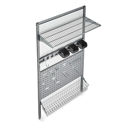 33 In. W x 63 In. H Modular Single LocBoard Storage System MPN:1785