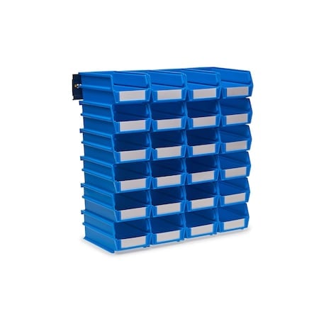 Wall Storage Unit W/ (24) 7-3/8