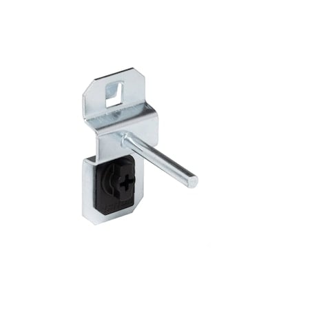 1-1/2 In. Single Rod (Straight) Steel Pegboard Hook for LocBoard, PK5 MPN:51110