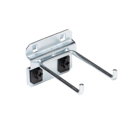 3 In. Double Rod 90 Degree Bend Steel Pegboard Hook for LocBoard, PK5 MPN:52319