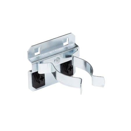 1-1/2 In. to 2-3/4 In. Hold Range Steel Extended Spring Clip for LocBoard, PK5 MPN:53130