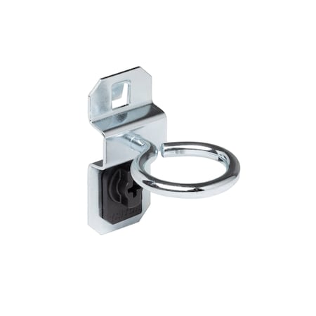 1-5/8 In. Single Ring 1 In. I.D. Steel Tool Holder for LocBoard, PK5 MPN:54110