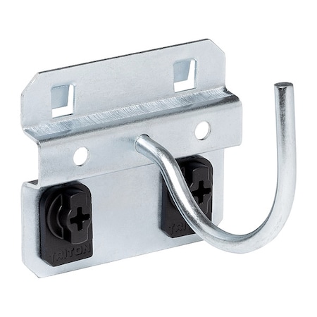 2-1/4 In. Curved Steel Pegboard Hook for LocBoard, PK5 MPN:55200
