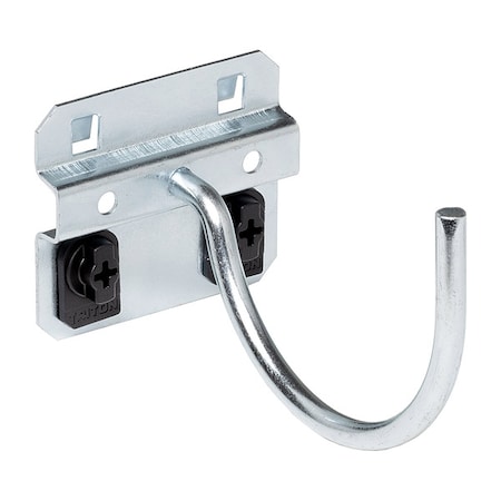 3-3/4 In. Curved Steel Pegboard Hook for LocBoard, PK5 MPN:55230