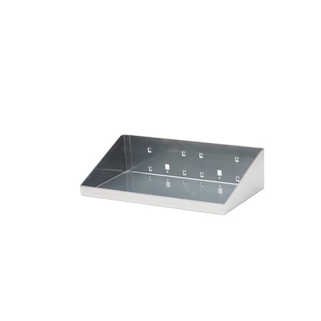 12 In. W x 6 In. D Silver Epoxy Coated Steel Shelf for LocBoard MPN:56126-SLV