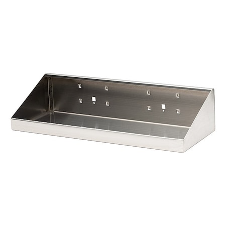 18 In. W x 6-1/2 In. Deep Stainless Steel Shelf for Stainless Steel LocBoard MPN:66186