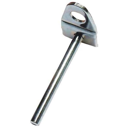 2 In. Single Rod Straight Steel Pegboard Hook for 1/8 In. and 1/4 In. Pegboard, PK10 MPN:71220