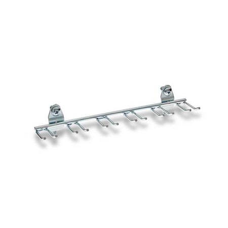 8-1/8 In. W Steel Multi-Prong Tool/Wrench Holder for 1/8 In. and 1/4 In. Pegboard, PK5 MPN:76660