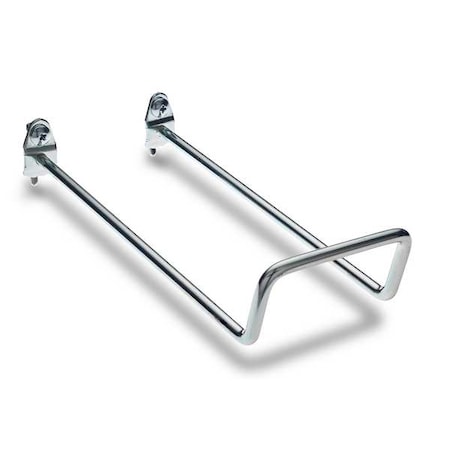 8 In. 80 Degree Bend Steel Double Closed End Loop Pegboard Hook for 1/8 In. and 1/4 In. Pegboard, PK5 MPN:76828