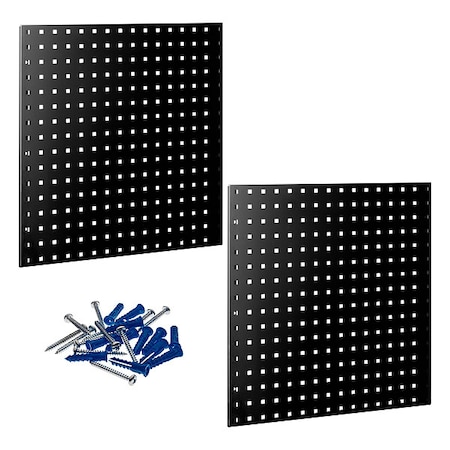 Stationary Pegboard Panels, Steel MPN:LB1-BK