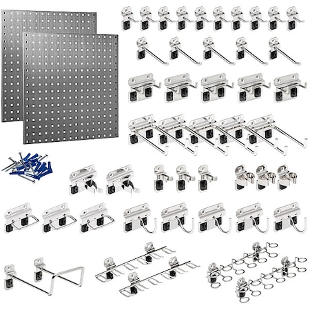 Stationary Pegboard Panels, SS MPN:LB1-S Kit