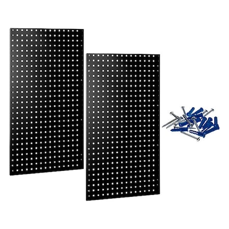 Stationary Pegboard Panels, Steel MPN:LB2-BK
