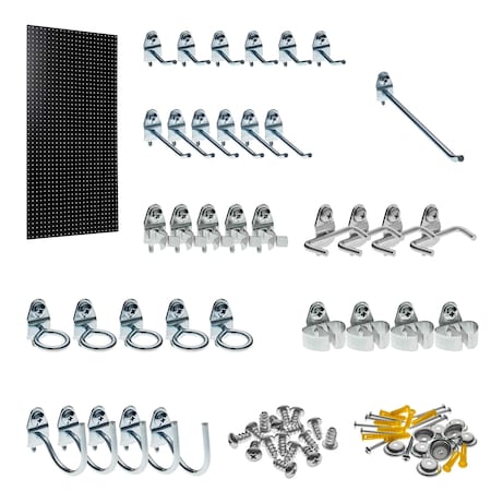 36pc Locking Hook Assortment W/ 24