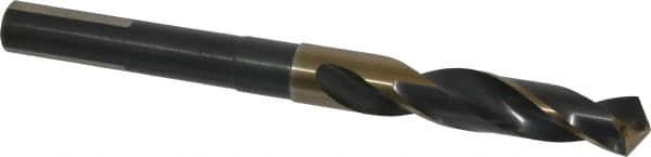 Reduced Shank Drill Bit: 9/16'' Dia, 1/2'' Shank Dia, 118 0, High Speed Steel MPN:094136