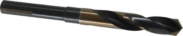 Reduced Shank Drill Bit: 19/32'' Dia, 1/2'' Shank Dia, 118 0, High Speed Steel MPN:094138