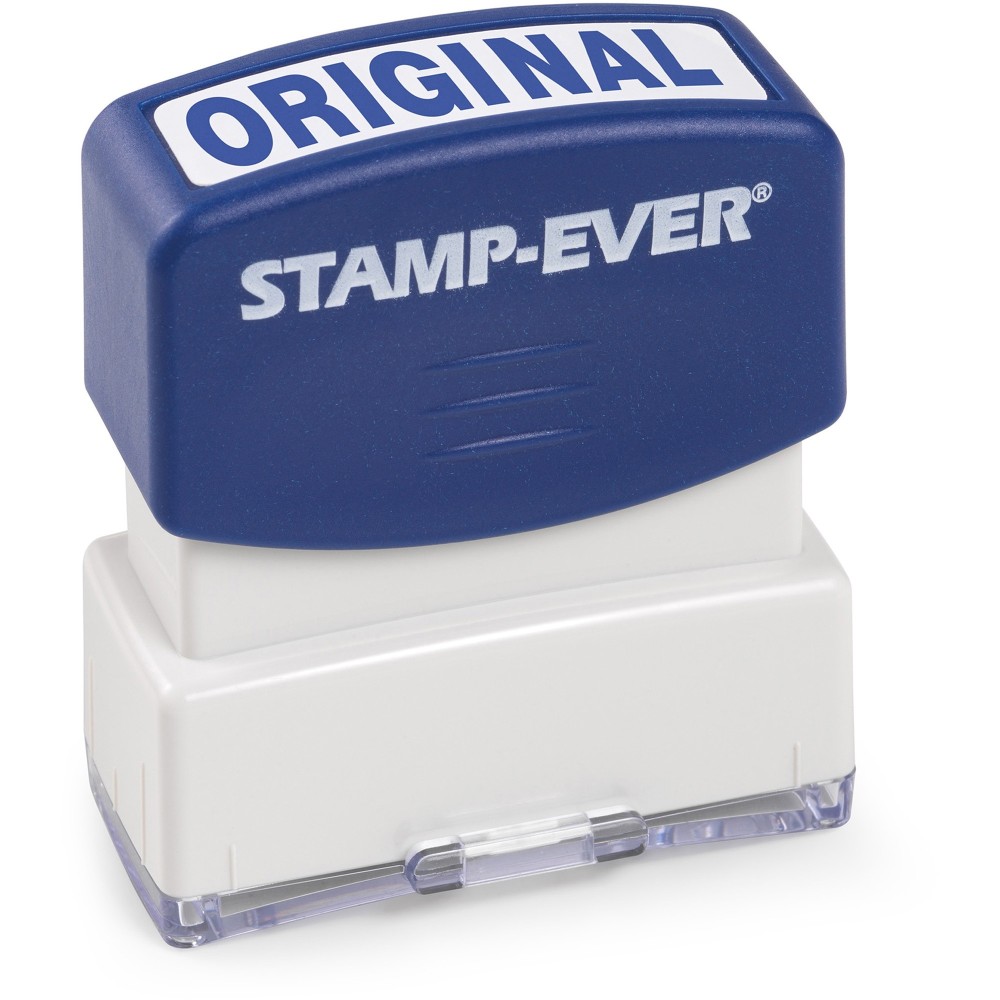 Trodat Pre-inked ORIGINAL Stamp - Text Stamp - ORIGINAL - 1.69in Impressionx 0.56in Impression - 50000 Impression(s) - Blue - 1 Each - TAA Compliant MPN:5957