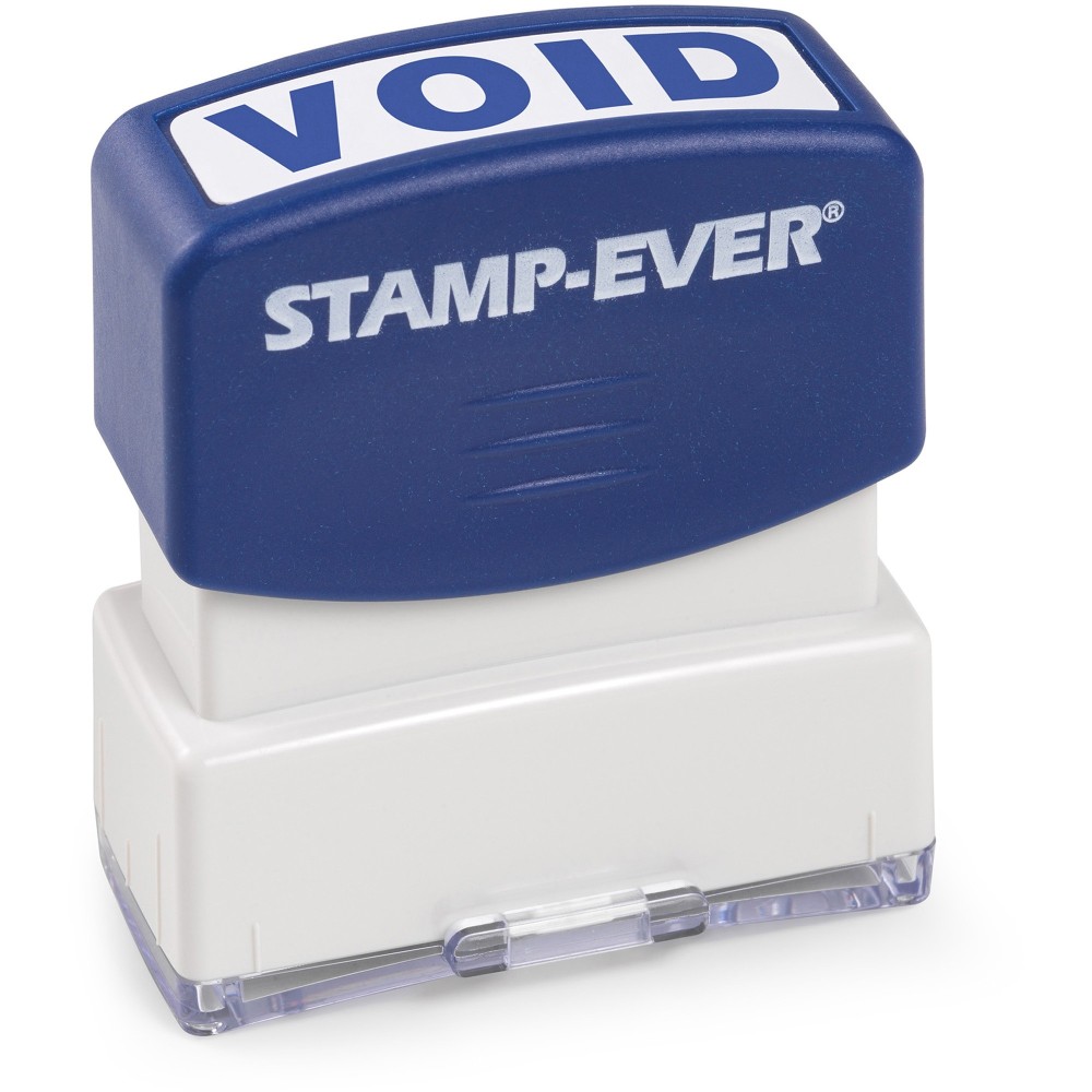 Trodat Pre-inked VOID Stamp - Text Stamp - VOID - 1.69in Impressionx 0.56in Impression - 50000 Impression(s) - Blue - 1 Each - TAA Compliant - 5968 MPN:5968