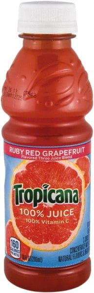 Case of (24), 10 oz Bottles Ruby Red Grapefruit Juice MPN:QKR57161