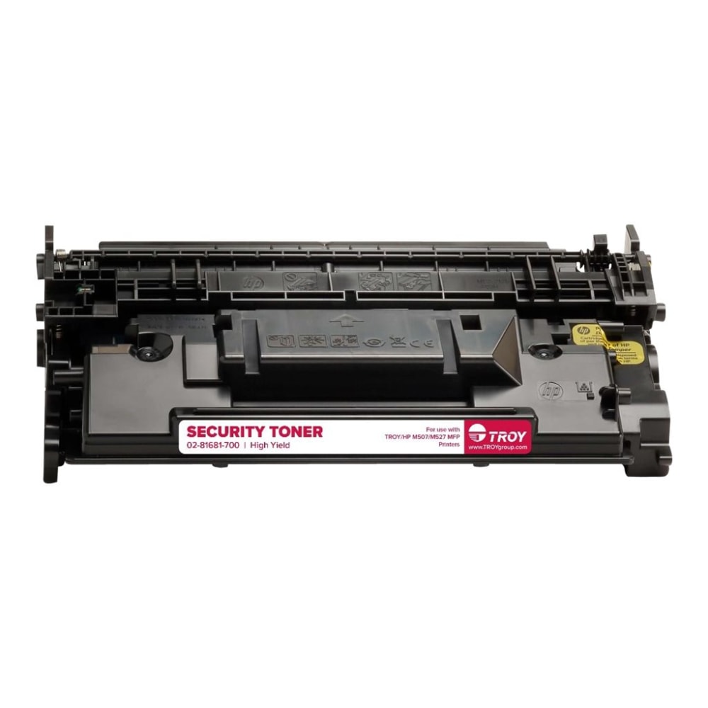 TROY Security Toner - High Yield - compatible - toner cartridge - for TROY M527; MICR M507dn, M507dn Secure, M507dn Secure Ex; Security Printer M507DN MPN:02-81681-700