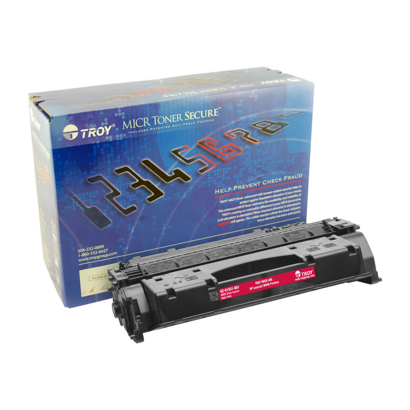 TROY MICR Toner Secure M401/M425MFP - High Yield - black - compatible - MICR toner cartridge (alternative for: HP CF280X) - - 0281551001 MPN:02-81551-001