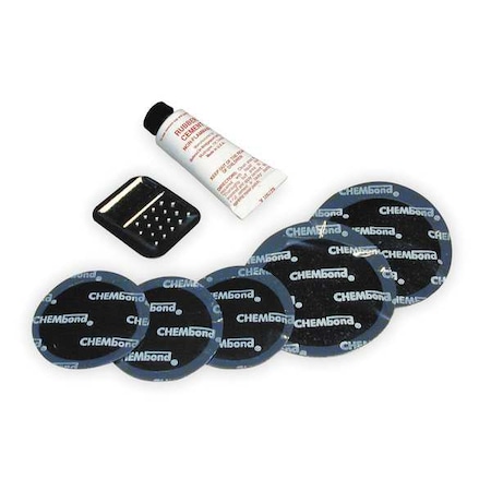 Tire Repair Boot, 3-3/16 In L, 3-3/16 In W MPN:14-130