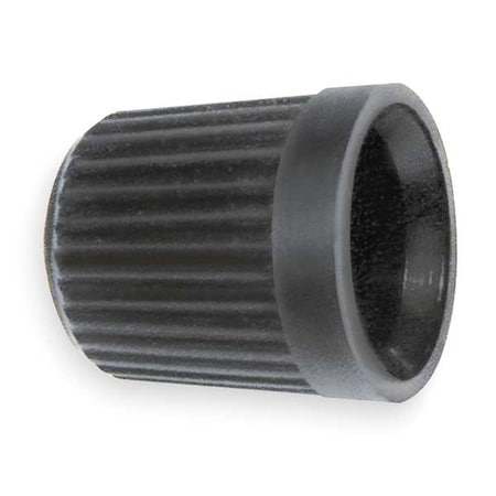 Dome Shaped V Cap, 0.305-32, Bk, Plstc, PK4 MPN:38-505
