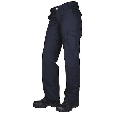 Women's Tactical Pants, 8, Navy, 20% Cotton, 80% Polyester MPN:1039