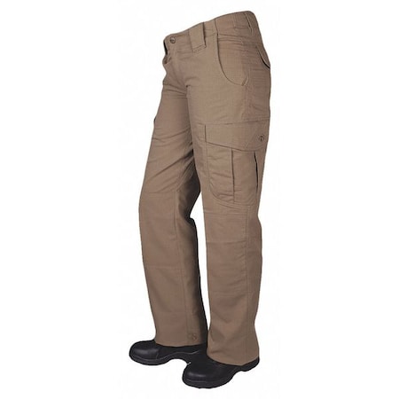 Women's Tactical Pants, 2, Coyote, 20% Cotton, 80% Polyester MPN:1043