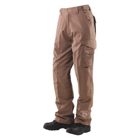 Men's Tactical Pants, 44 in, Coyote, 35% Cotton, 65% Polyester MPN:1063