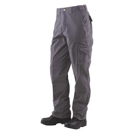 Men's Tactical Pants, 44 in, Charcoal, 35% Cotton, 65% Polyester MPN:1079