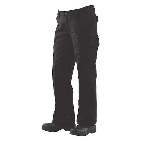 Women's Tactical Pants, 6, Black, 35% Cotton, 65% Polyester MPN:1096