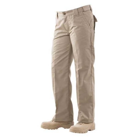 Women's Women's Tactical Pants, 24, Khaki, 65% Polyester/35% Cotton Ripstop MPN:1193