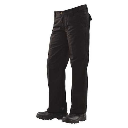 Women's Women's Tactical Pants, 14, Black, 65% Polyester/35% Cotton Ripstop MPN:1194