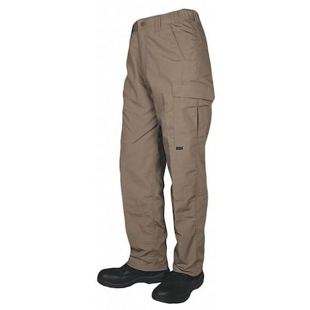Men's Tactical Pants, 32 in, Coyote, 35% Cotton, 65% Polyester MPN:1422
