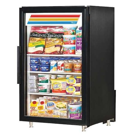 Countertop Glass Door Merchandiser MPN:GDM-07-HC-TSL01-BLK
