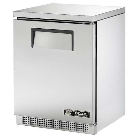 Commercial Refrigerator, 6.3 cu ft, Stainless Steel MPN:TUC-24-HC