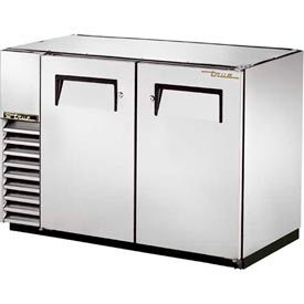 True® Back Bar Cooler 2 Section - 47-7/8